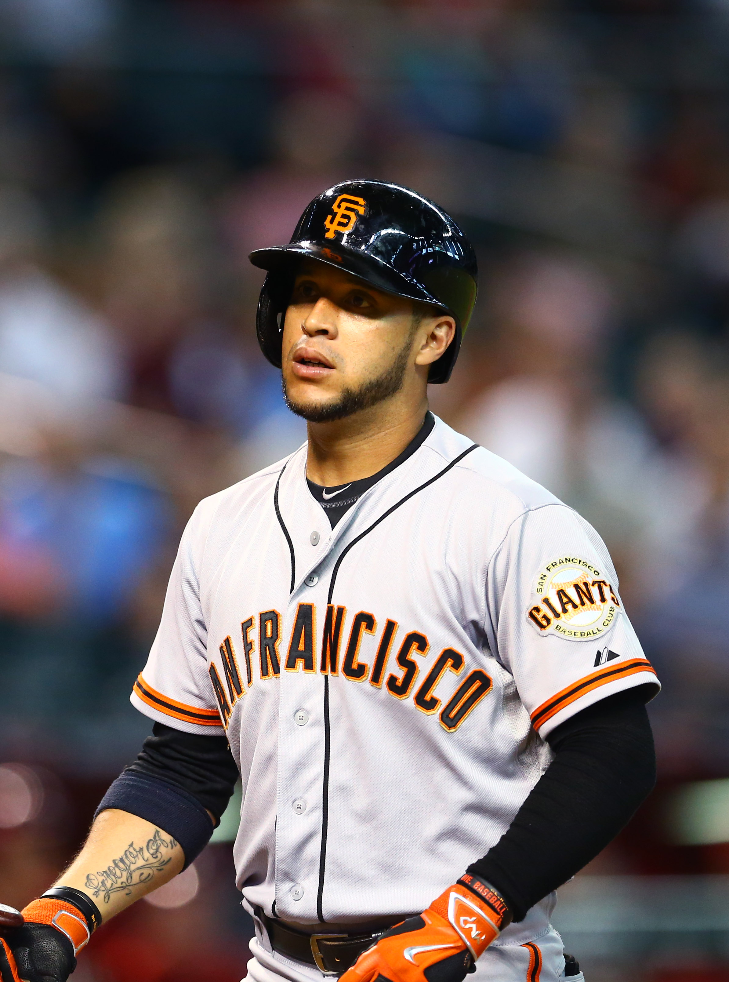 Lot Detail - Gregor Blanco April 18th 2015 San Francisco Giants